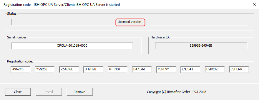 IBH OPC UA Installed.png